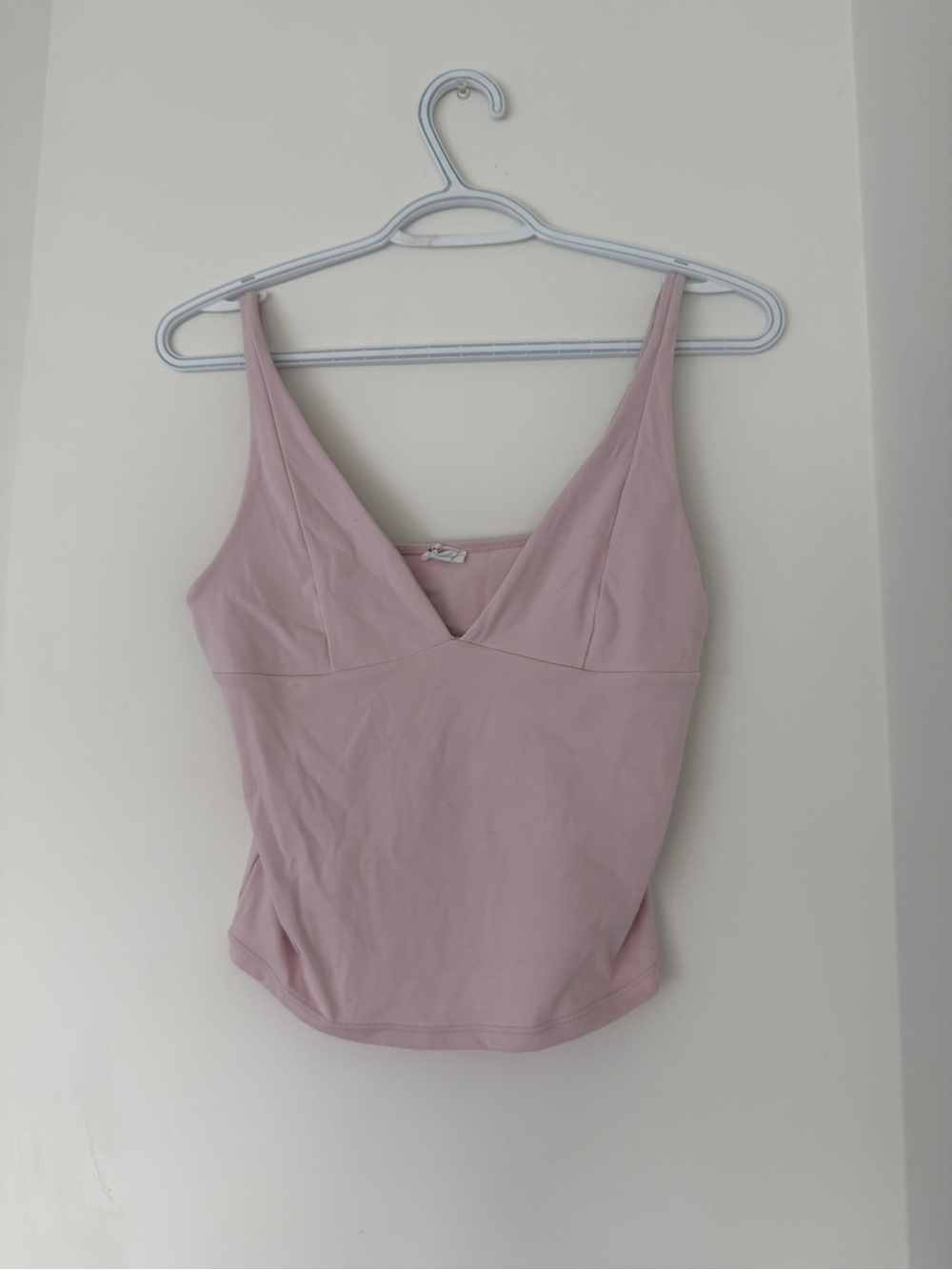 TWO Tops: Aritzia Vest Top (cream) & Garage Tank Top (baby pink) - Picture 4 of 6